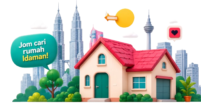 Malaysian house illustration